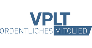 Logo VPLT Ordentliches Mitglied
