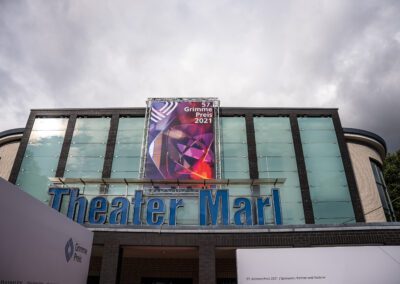 57. Grimme-Preis 2021 Theater Marl Gebäudeansicht