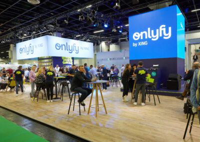 onlyfy by XING Messestand auf der ZPE22