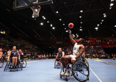 Rollstuhl Basketball bei den Invictus Games Düsseldorf 2023