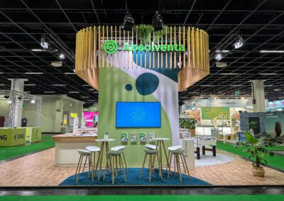FUNKE Works Messestand ZPE24 mit marken Azubiyo und Absolventa