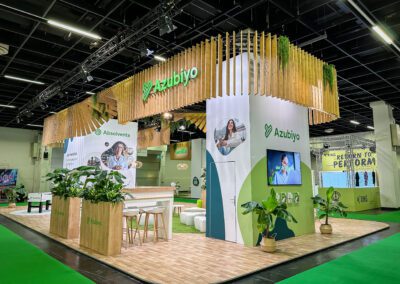FUNKE Works Messestand ZPE24 mit marken Azubiyo und Absolventa