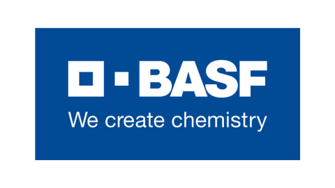 blaues Logo BASF