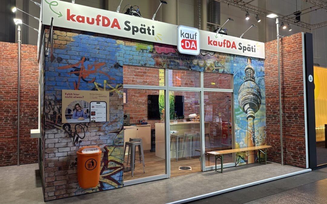 kaufDA Messestand OMR25 Hamburg