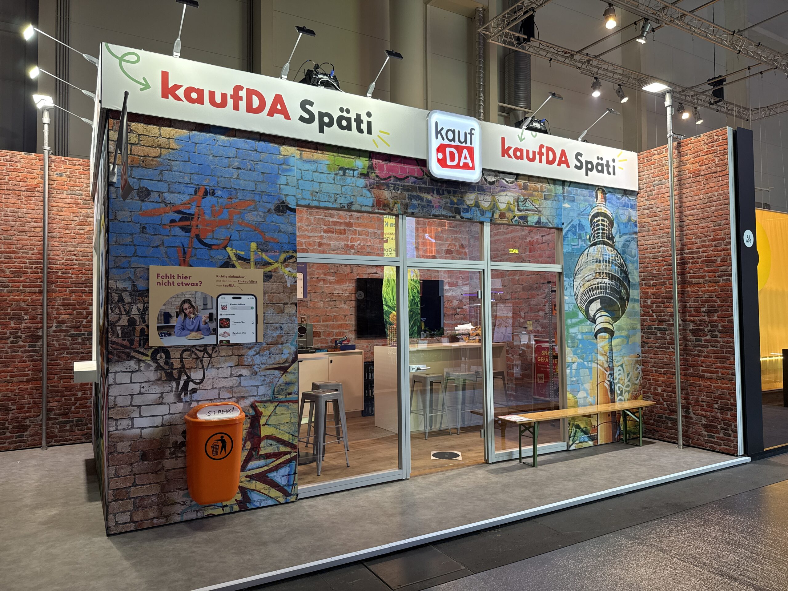 KaufDA Messestand OMR25 Hamburg Setcon Event Expodesign GmbH