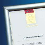Urkunde FOCUS Top Mittelstand 2026